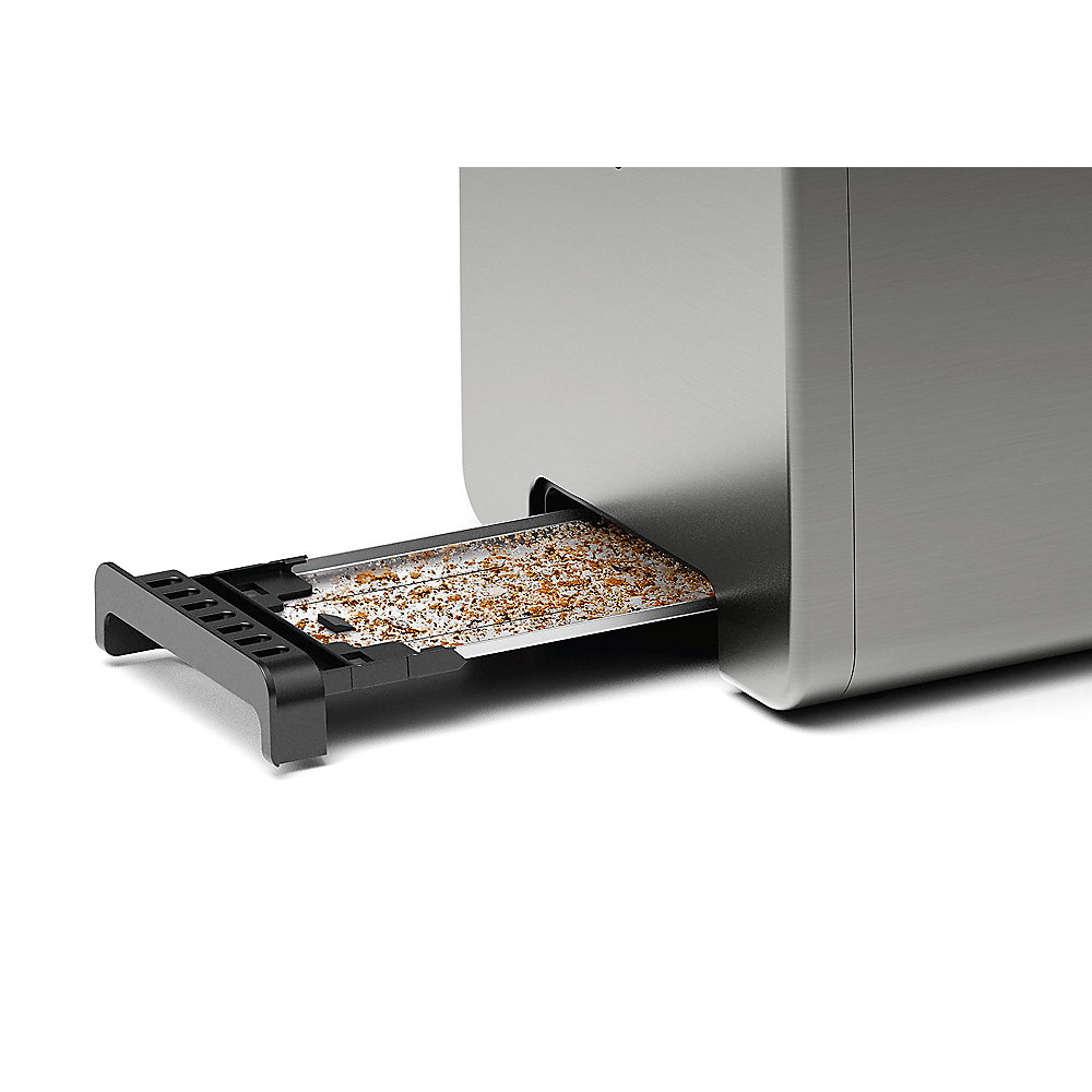 Bosch TAT5P425DE Toaster, Kompakt DesignLine, grau