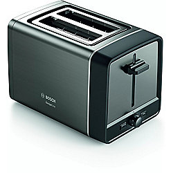 Bosch TAT5P425DE Toaster, Kompakt DesignLine, grau