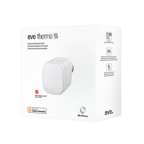 Eve Thermo - Smartes Heizkörperthermostat mit Apple HomeKit-Technologie