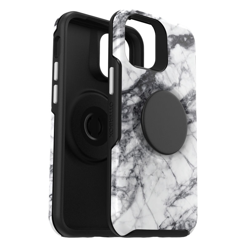 OtterBox Otter + Pop Symmetry Apple iPhone 12 mini Weiß Marmor | 00840104215524