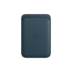 Apple Original iPhone Leder Wallet mit MagSafe Baltischblau