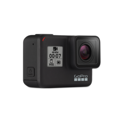 Hero 7 Black 4K60-Action Cam + 32GB SD-Karte Sprachsteuerung Touchscreen