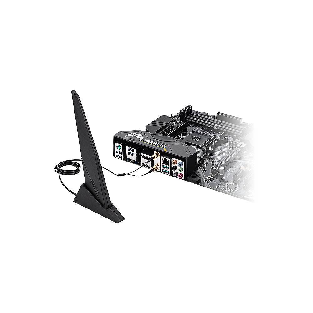 ASUS TUF Gaming X570-Pro WIFI ATX Mainboard Sockel AM4 USB3.2 /M.2/WiFi