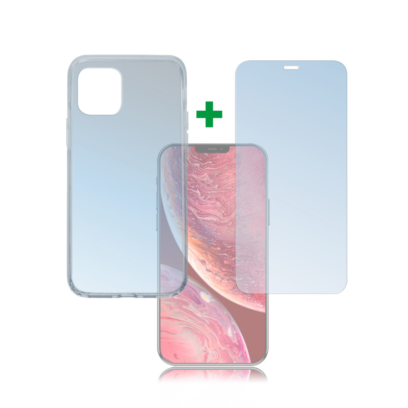 4Smarts  360° Protection Set für Apple iPhone 12 mini transparent | 04250774952395