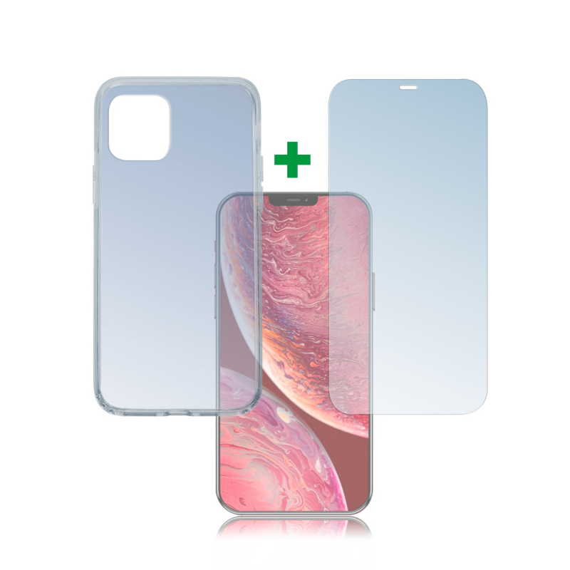 4Smarts  360° Protection Set für Apple iPhone 12 Pro Max transparent | 04250774952418