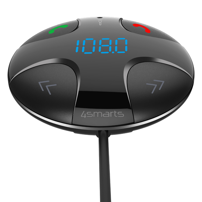 4Smarts  KfZ Bluetooth FM Transmitter mit Ladefunktion | 04250774953231