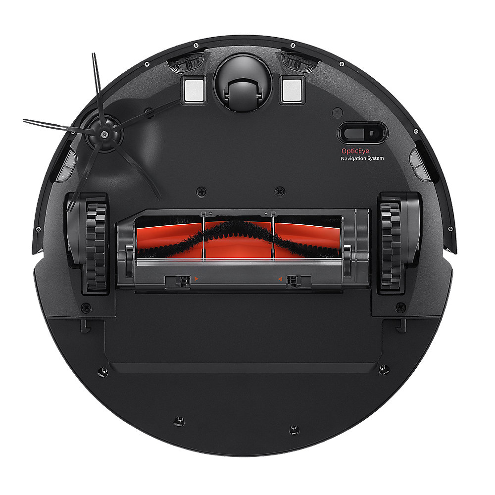 Roborock E4 Staubsauger-Roboter schwarz App-Steuerung Wischfunktion