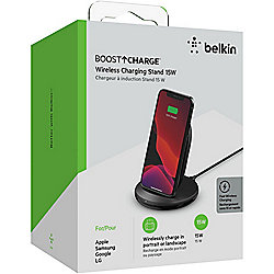 Belkin 15W Wireless Charging Stand inkl. Netzteil schwarz