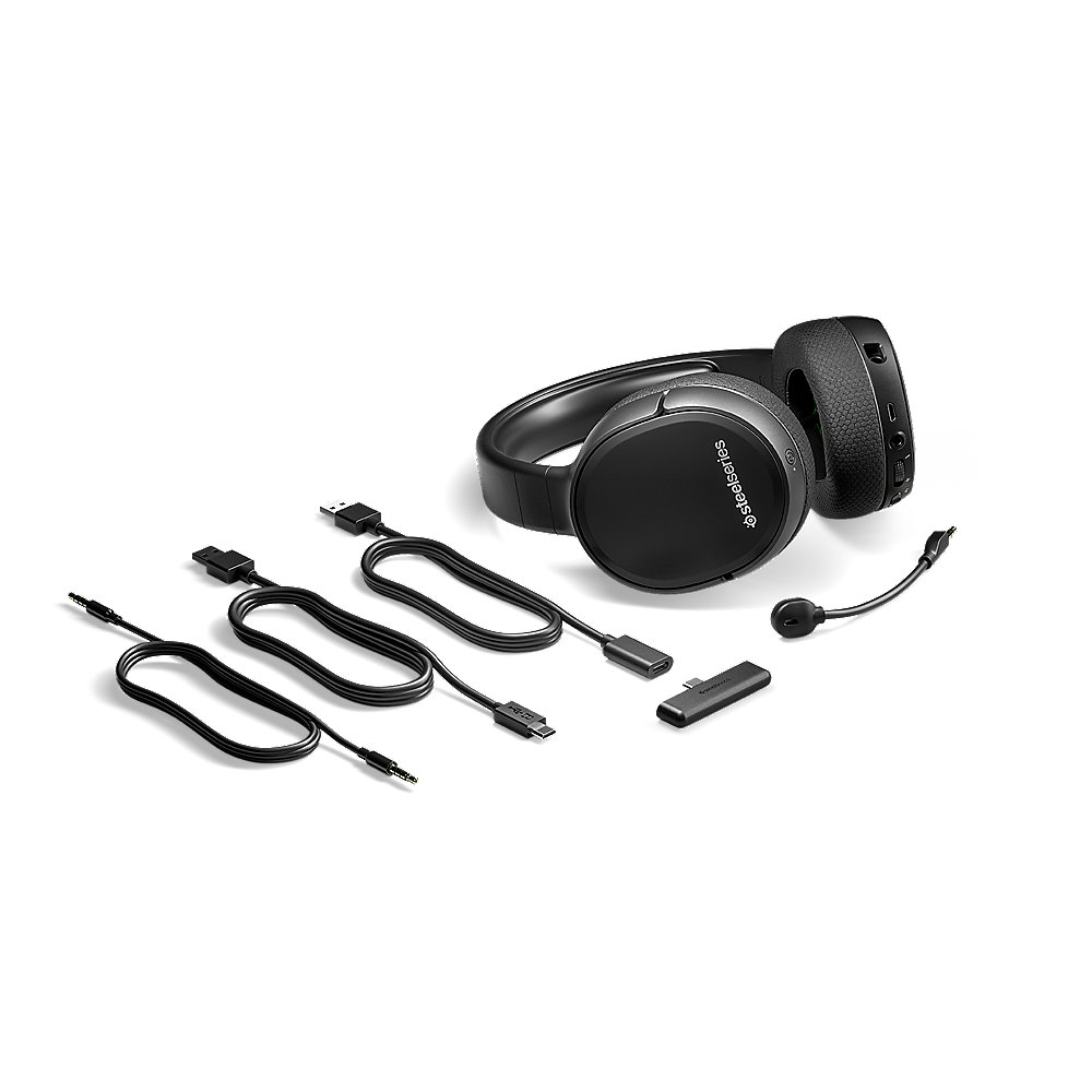 SteelSeries Arctis 1 Kabelloses Gaming Headset für Xbox Series X, schwarz