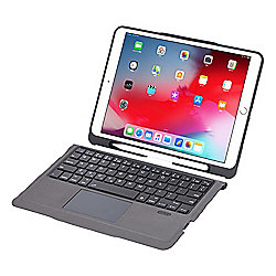 4smarts Tastatur Case Solid QWERTZ mit Trackpad f&uuml;r iPad 10.2