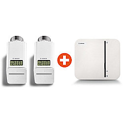 Bosch Smart Home Starter Set Heizen inkl. 2x smartes Heizk&ouml;rperthermostat