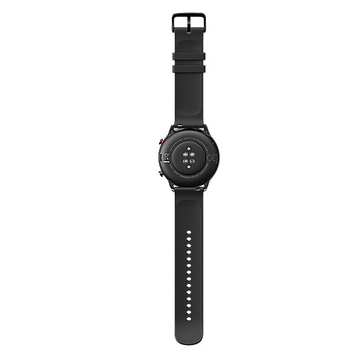 Amazfit GTR 2 Sport 47mm Smartwatch Aluminiumgehäuse, schwarzes Armband