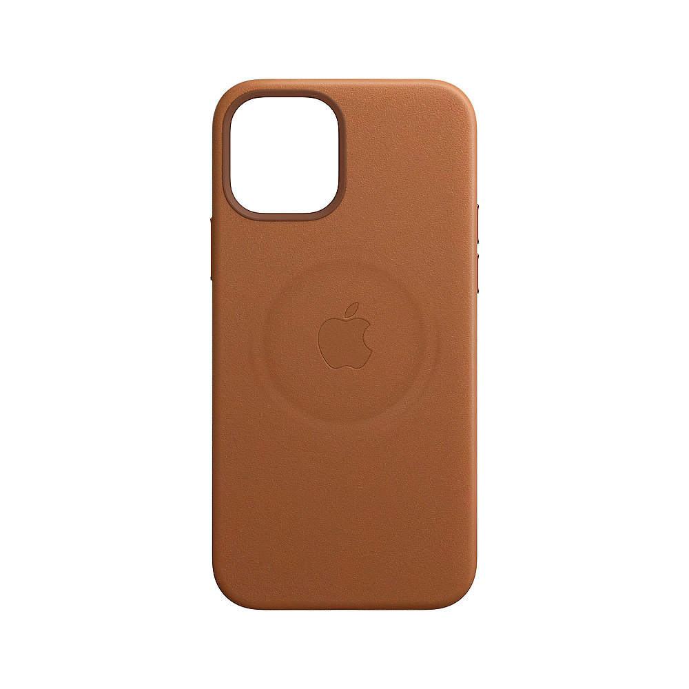 Apple Original iPhone 12 Pro Max Leder Case mit MagSafe Sattelbraun