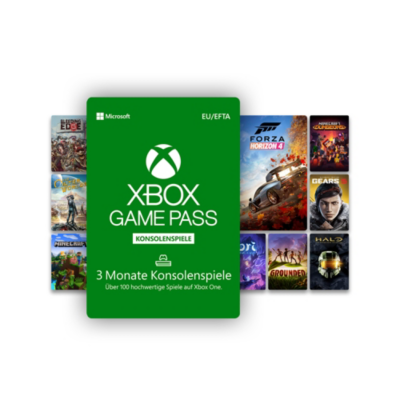 Produktbild: Xbox Game Pass 3 Monate