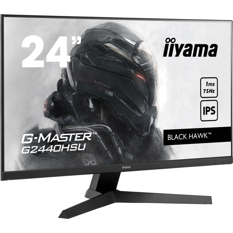Iiyama  G-Master G2440HSU-B1 60cm (23,8″) FHD IPS Monitor HDMI/DP 75Hz 1ms | 04948570117949