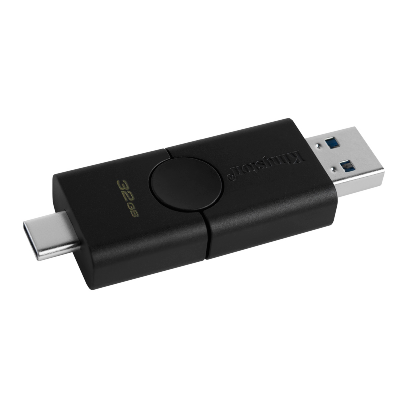 Kingston  32GB DataTraveler Duo USB3.2 Gen1/ Type C + Type A – Stick | 00740617312782