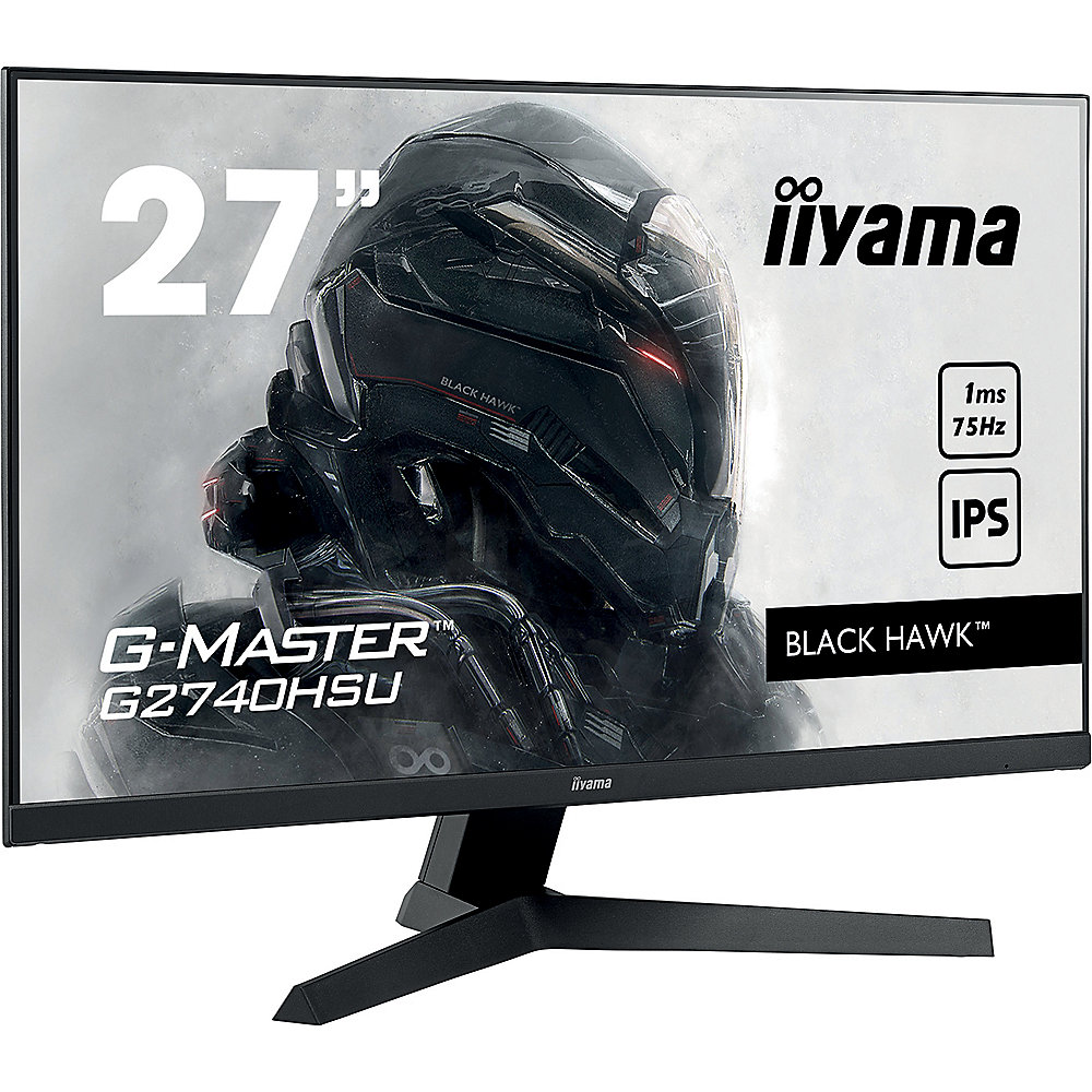iiyama G-Master G2470HSU-B1 60cm (23,8") FHD Monitor HDMI/DP IPS 165Hz 1ms