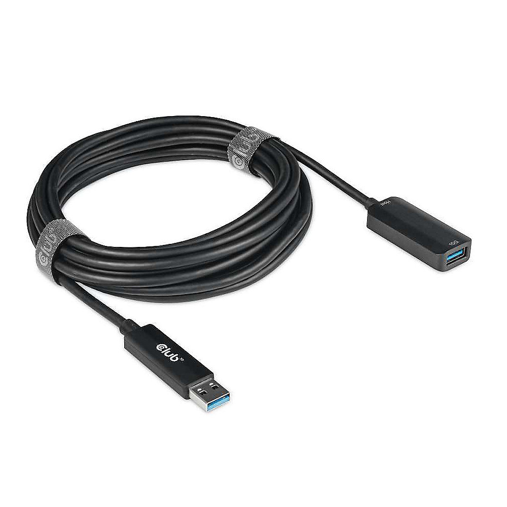 Club 3D USB 3.2 Adapter Typ-A zu 10 Gigabit Ethernet 5m St./B. schwarz