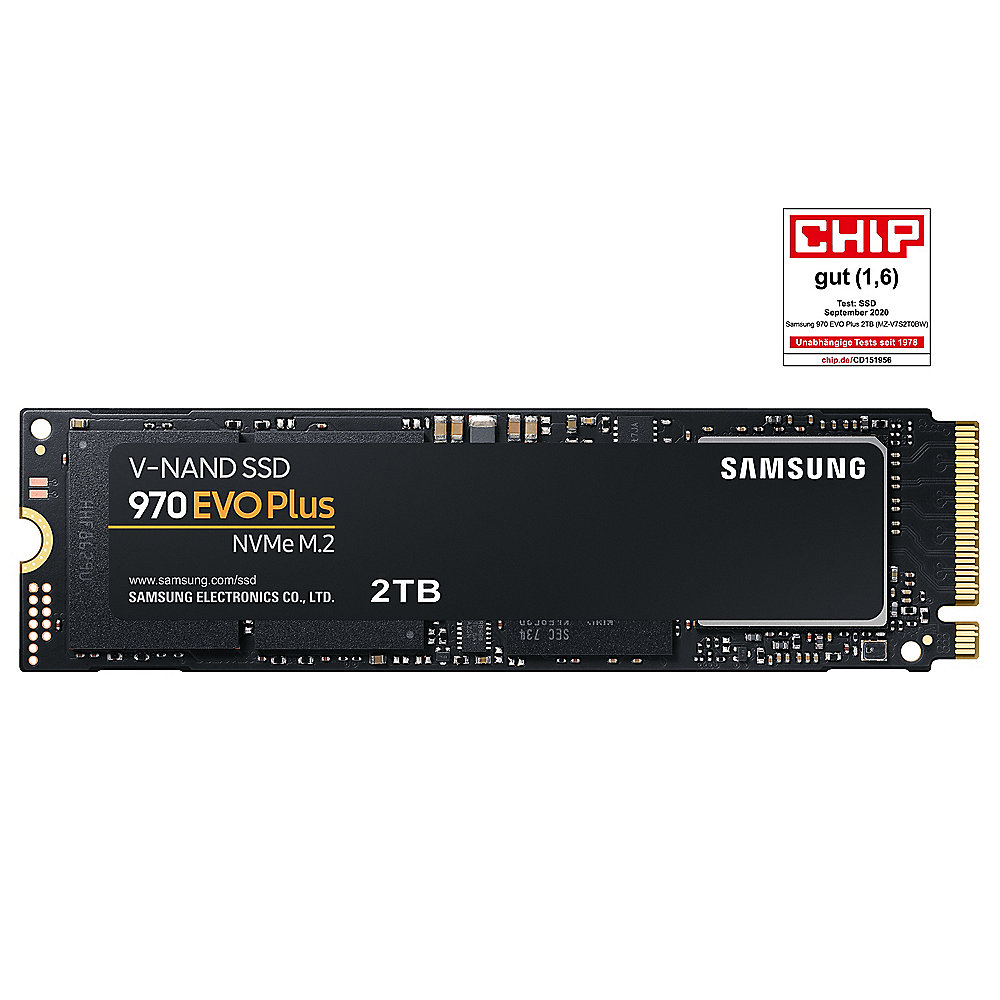 Samsung SSD 970 EVO Plus Series NVMe 2 TB V-NAND MLC - M.2 2280