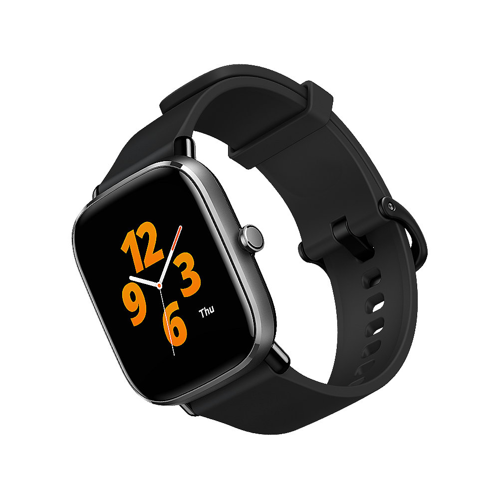 Amazfit GTS 2 Mini Smartwatch Aluminium-Gehäuse, schwarz, Amoled-Display