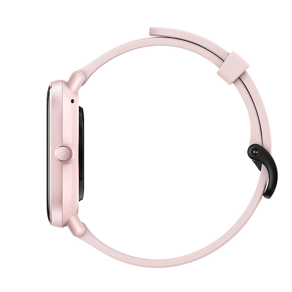 Amazfit GTS 2 Mini Smartwatch Aluminium-Gehäuse, pink, Amoled-Display