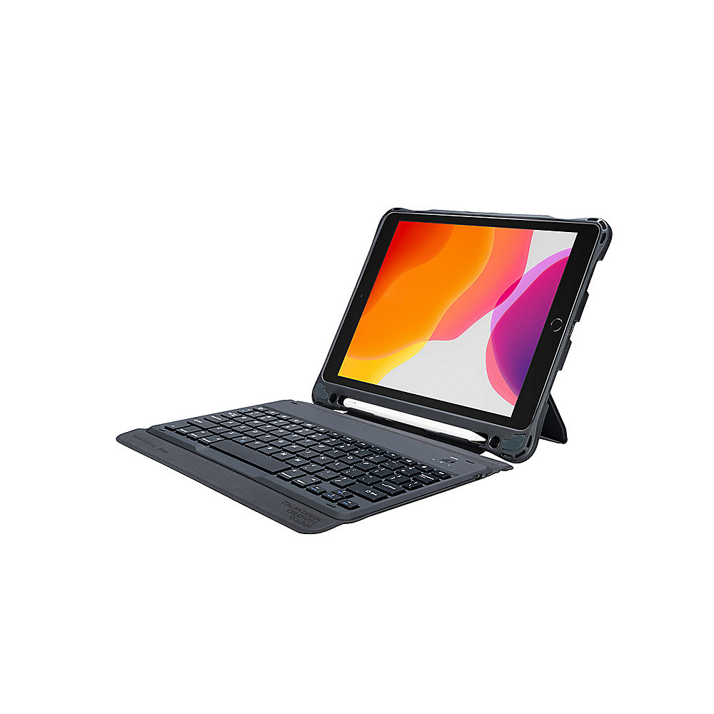 Tucano Tasto, Ultraschutzcase für iPad 10,2 / iPad Air 10,5 mit Tackpad schwarz