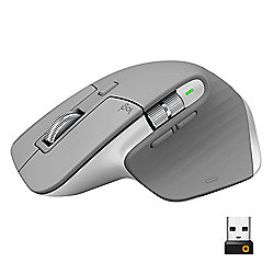 Logitech MX Master 3 Kabellose Maus PC/Mac Bluetooth/ Unifying Mittelgrau