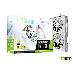 ZOTAC GAMING GeForce RTX 3060 AMP White Edition 12GB GDDR6 Grafikkarte 3xDP/HDMI