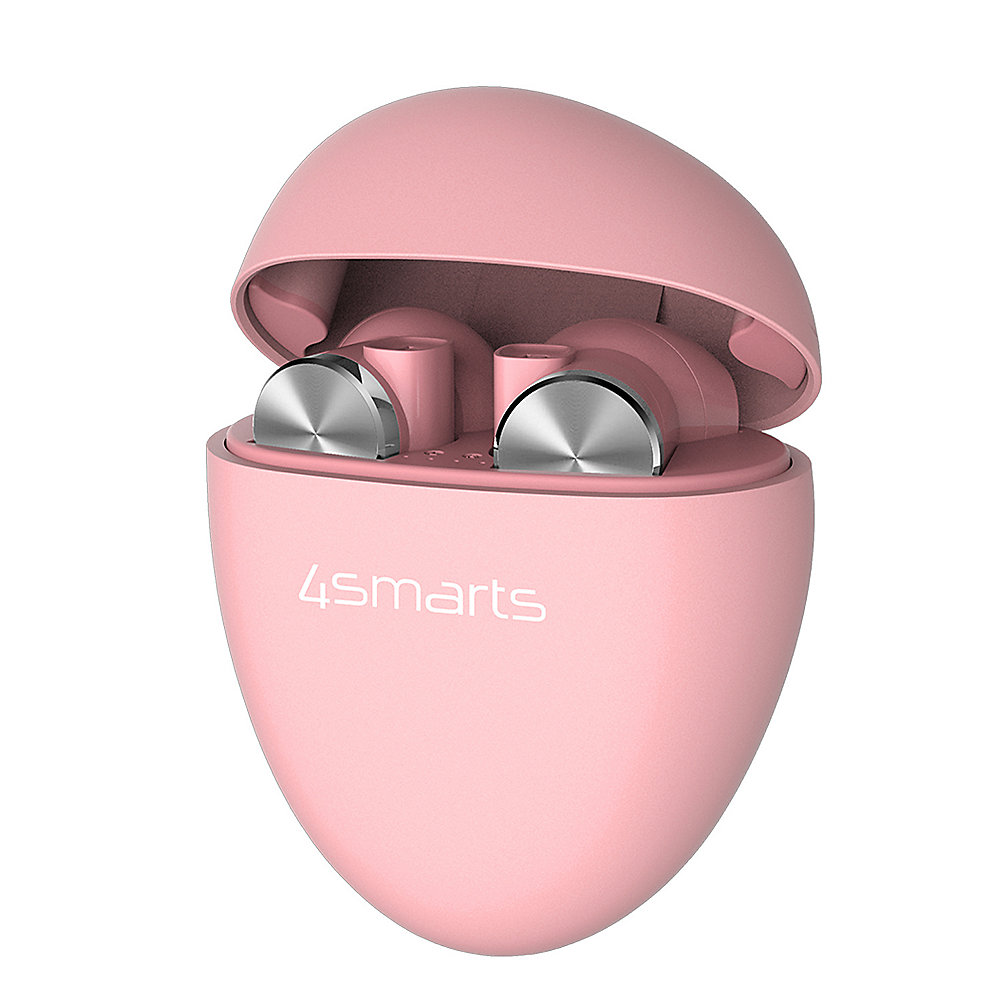 4smarts In-Ear Stereo TWS Bluetooth Kopfhörer Pebble pink