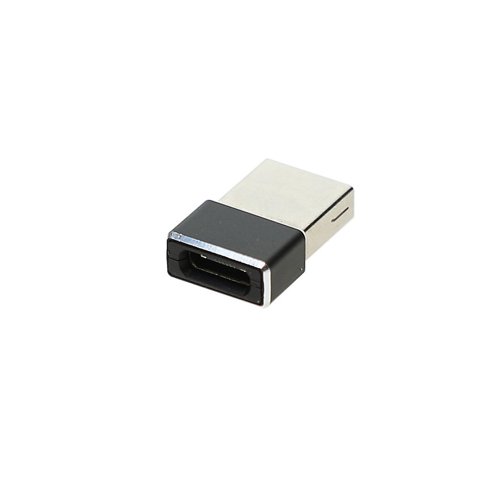 4smarts Passiver Adapter USB-A auf USB-C 2er Set schwarz