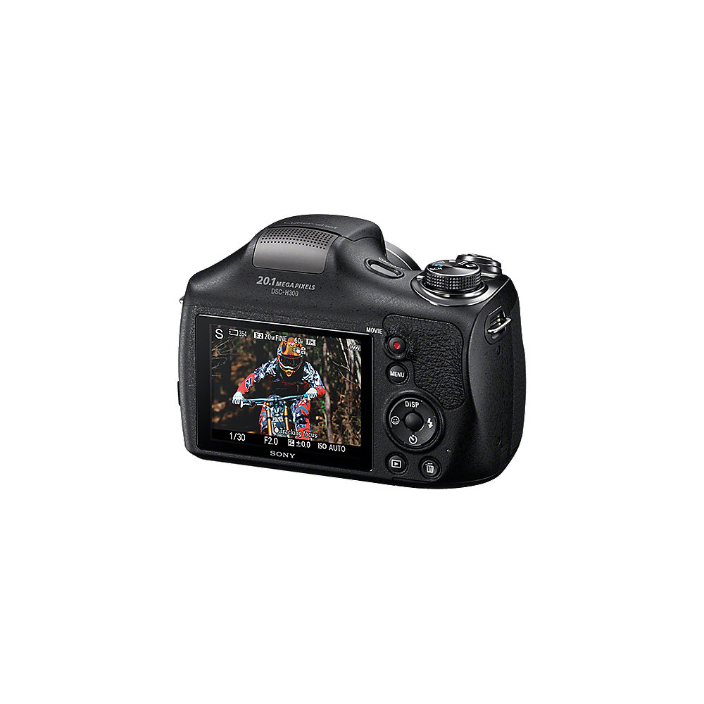 Sony Cyber-shot DSC-H300 Bridgekamera Schwarz