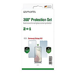 4smarts 360&deg; Protection Set f&uuml;r Samsung Galaxy A12, transparent