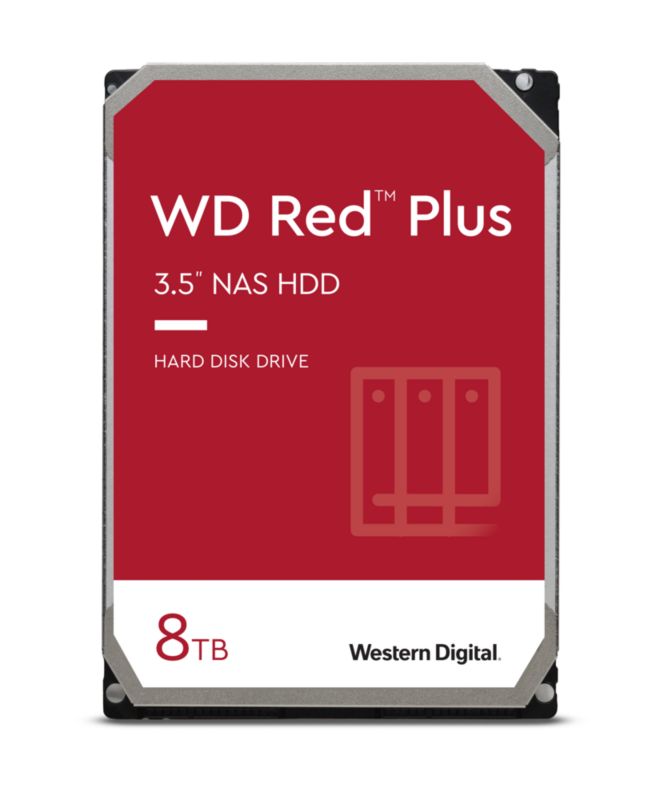 WD Red Plus WD80EFBX - 8 TB