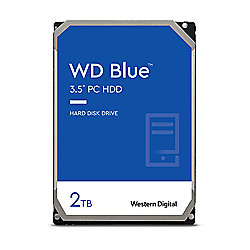 WD Blue WD20EZRZ - 2 TB 5400 rpm 64 MB 3,5 Zoll SATA 6 Gbit/s