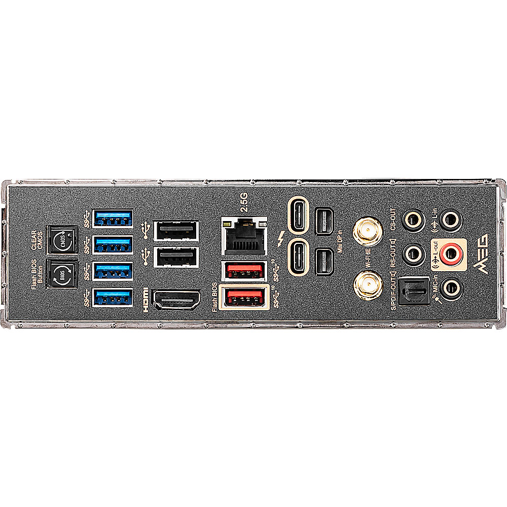 MSI MEG Z590 ACE ATX Mainboard Sockel 1200 M.2/WIFI/BT/LAN/USB3.2(Typ C)