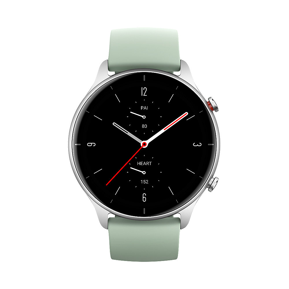 Amazfit GTR 2e Smartwatch GPS HR-Sensor Edelstahlgehäuse, grün