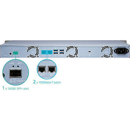 QNAP TS-431XEU-2G NAS System 4-Bay