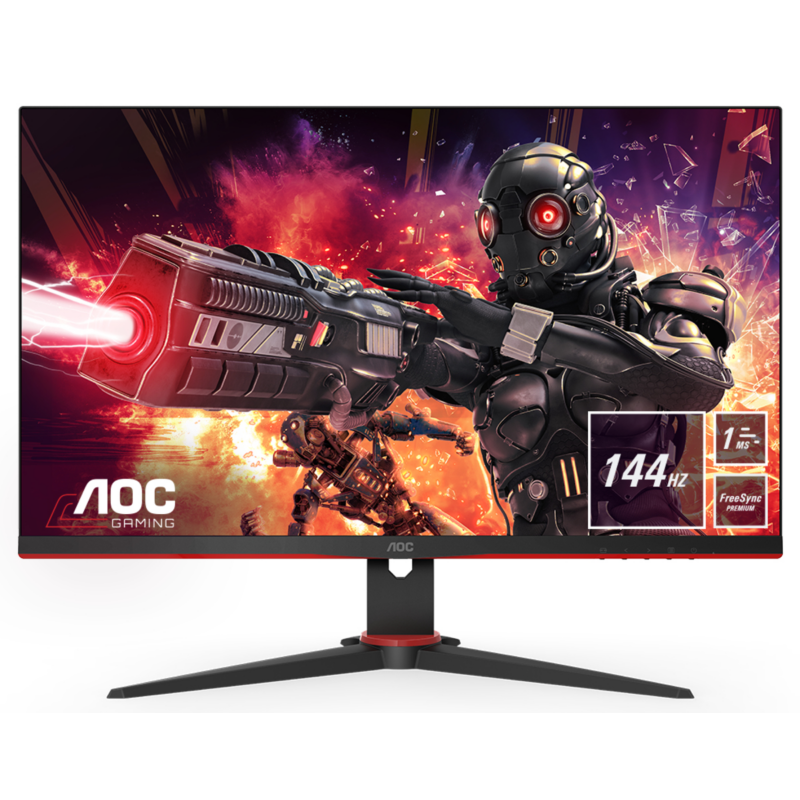 AOC  27G2AE 68,6cm (27″) FHD IPS Gaming-Monitor HDMI/DP/VGA FreeSync 144Hz 1ms | 04038986188678