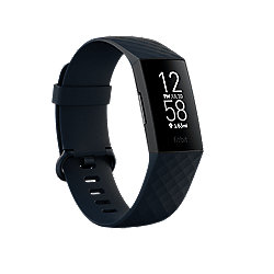 Fitbit Charge 4 (NFC) Gesundheits- und Fitness-Tracker stahlblau