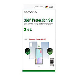 4smarts 360&deg; Protection Set f&uuml;r Samsung Galaxy A52 5G, transparent