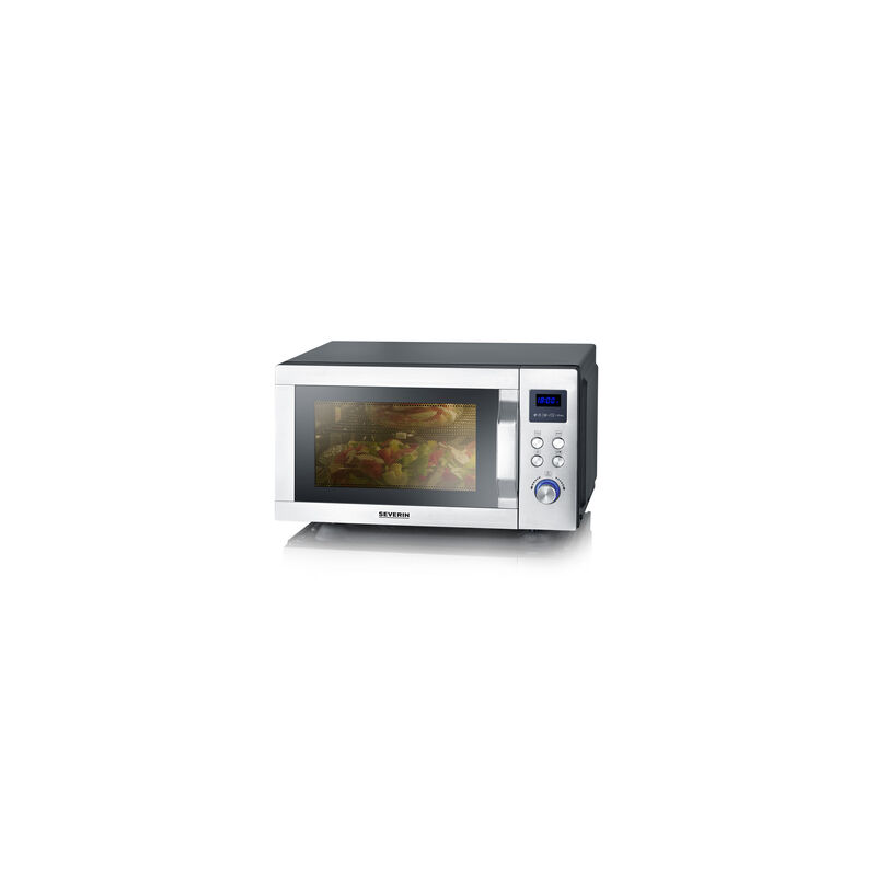 Severin  MW 7758 Inverter-Mikrowelle schwarz, 900W 25l Garraum, LED-Touch-Displa | 04008146036248