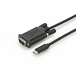 DIGITUS USB Type-C&trade; Adapter- / Konverterkabel, Type-C&trade; auf VGA 2,0m