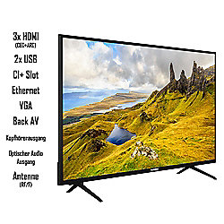 Telefunken XU43K521 108cm 43&quot; 4K UHD DVB-T2 /-C /-S2 CPM1600 HDR Smart TV