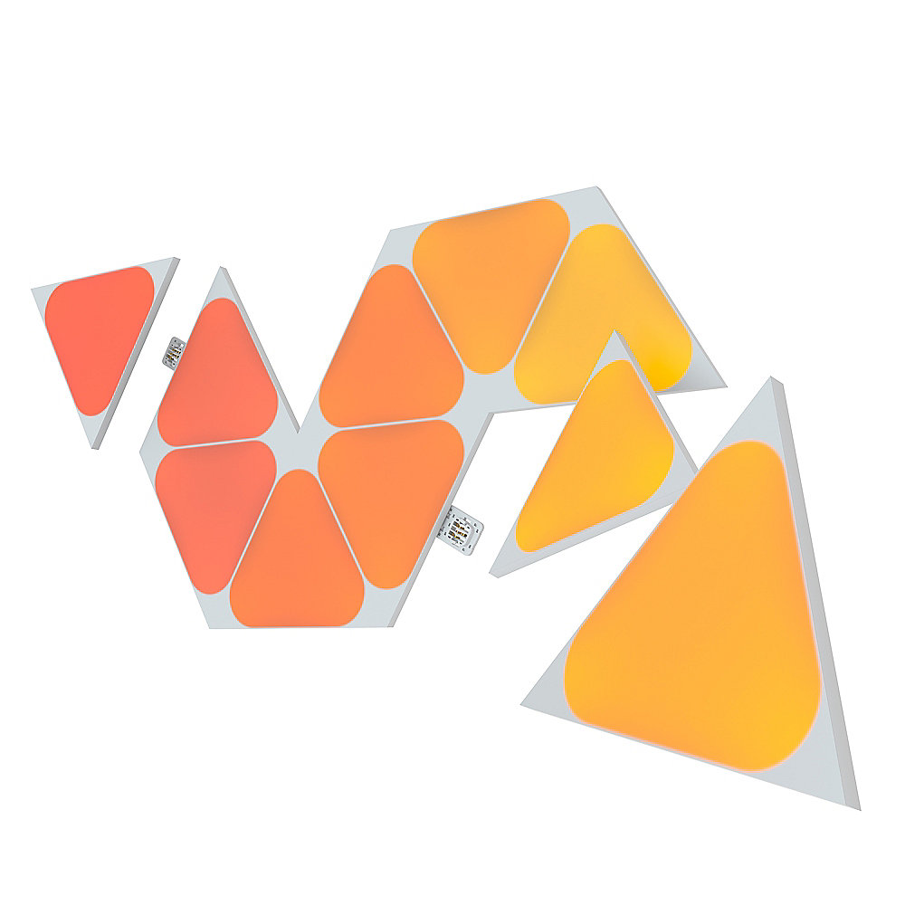 Nanoleaf Shapes Triangles Mini Expansion Pack - 10 Panels