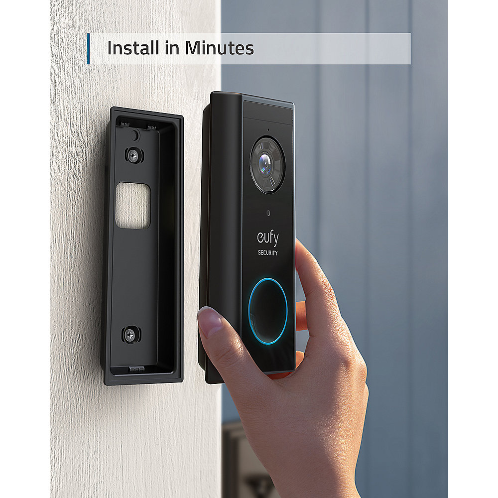 eufy Video Doorbell 2K batteriebetrieben inkl. Homebase 2