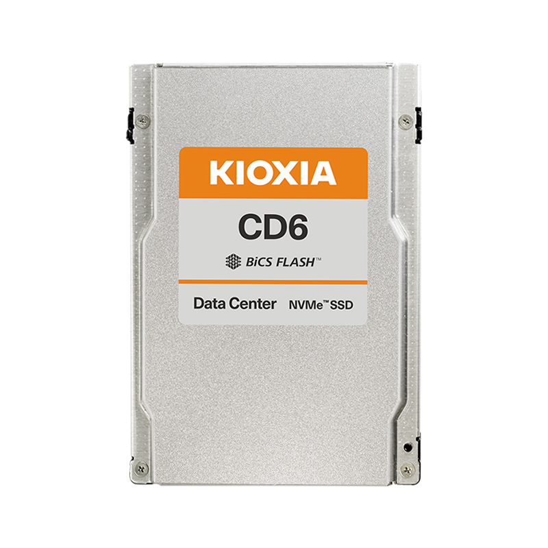 KIOXIA Europe GmbH Kioxia CD6-V KCD61VUL6T40 SSD 6400GB NVMe 1.4 15mm | 04582563852655