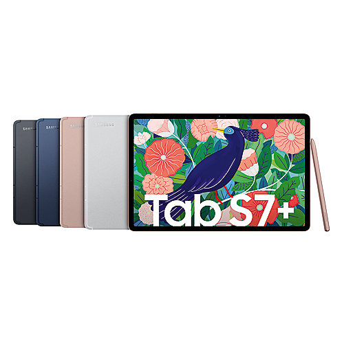 Samsung GALAXY Tab S7+ T970N WiFi 256GB mystic bronze Android 10.0 Tablet