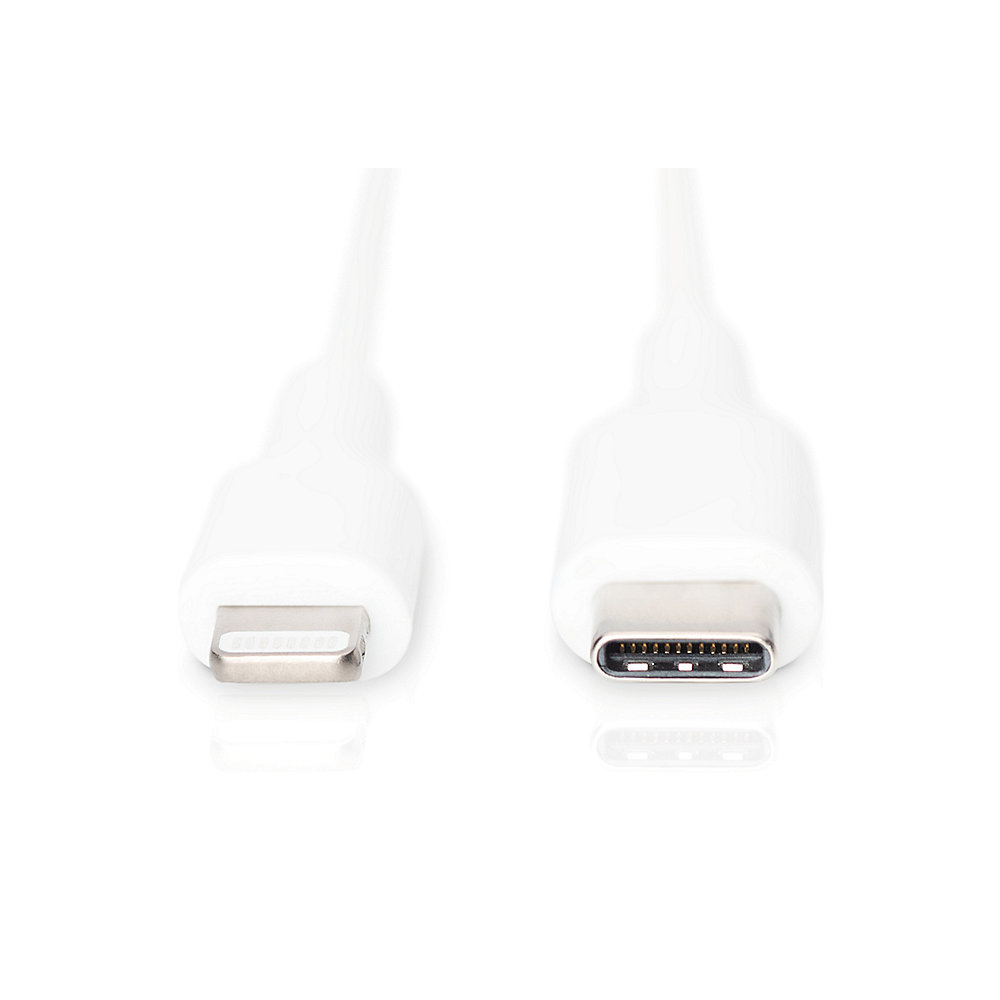 Daten- / Ladekabel, USB-C - Lightning, MFI, 1,0m