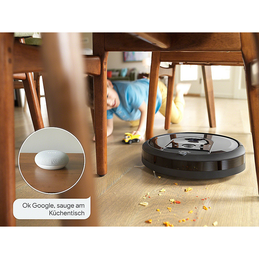iRobot Roomba i7+ 7550 Saugroboter Raumkartierung Absaugstation