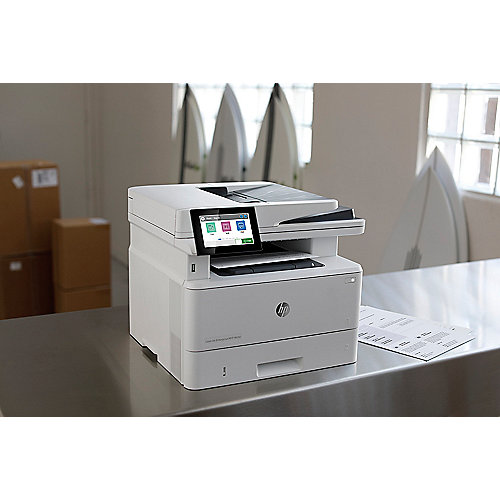 HP LaserJet Enterprise M430f S/W-Laserdrucker Scanner Kopierer Fax USB LAN